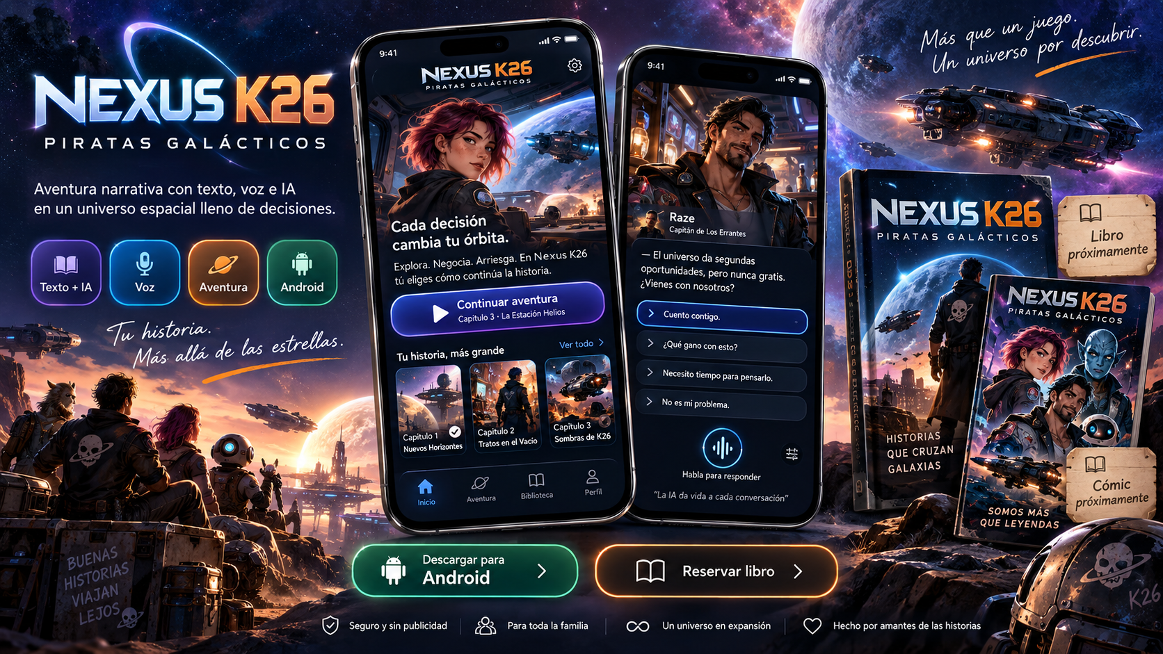 Nexus K26 Piratas Galácticos